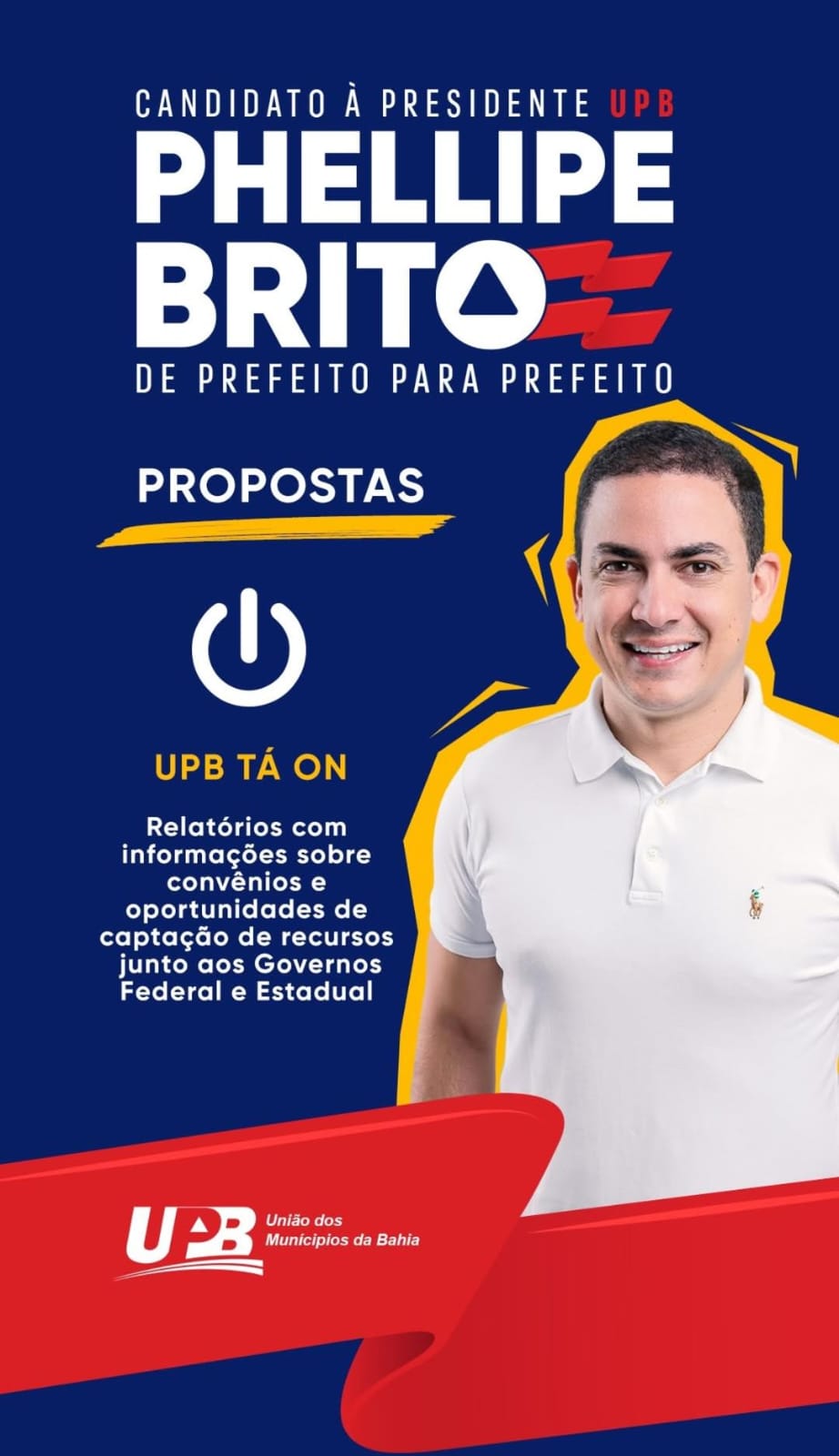 Phellipe Brito prefeito de Ituaçu articula e busca apoio de Prefeitos para a Eleição da Presidência da UPB União dos Prefeitos da Bahia.