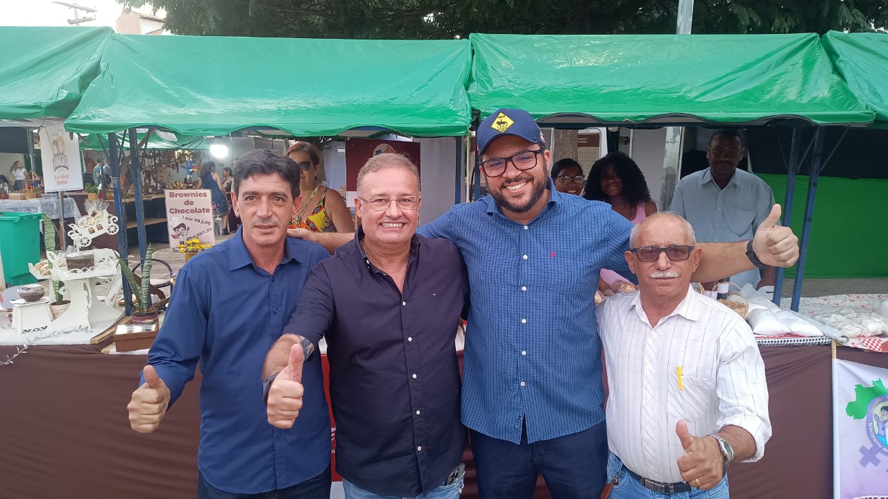 DEPUTADO ESTADUAL FELIPE DUARTE VISITA EXPO SERTÃO. FEIRA DA AGRICULTURA FAMILIAR EM CAETITÉ.