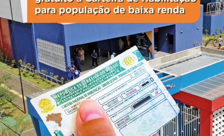 Governo da Bahia sanciona programas para Carteira de Habilitação gratuita