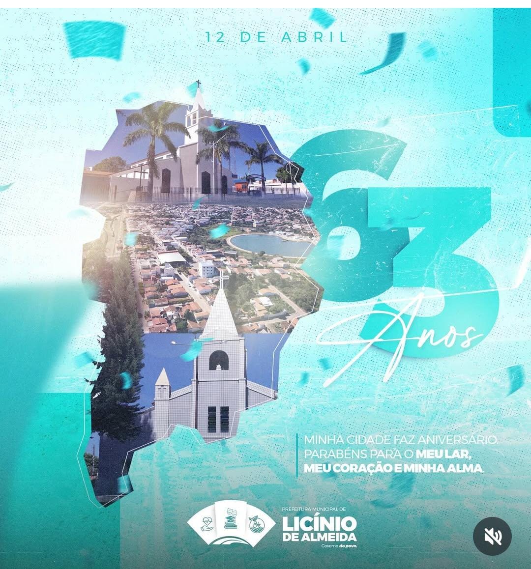 LICÍNIO DE ALMEIDA 63 ANOS DE HISTÓRIA,EM PLENO DESENVOLVIMENTO E PROGRESSO.