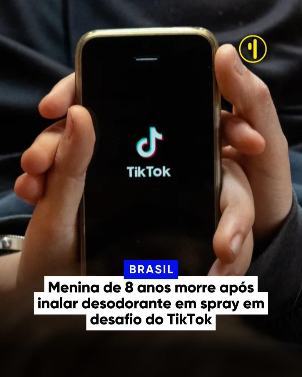 Menina de 8 anos morre após inalar desodorante em spray em desafio do TikTok