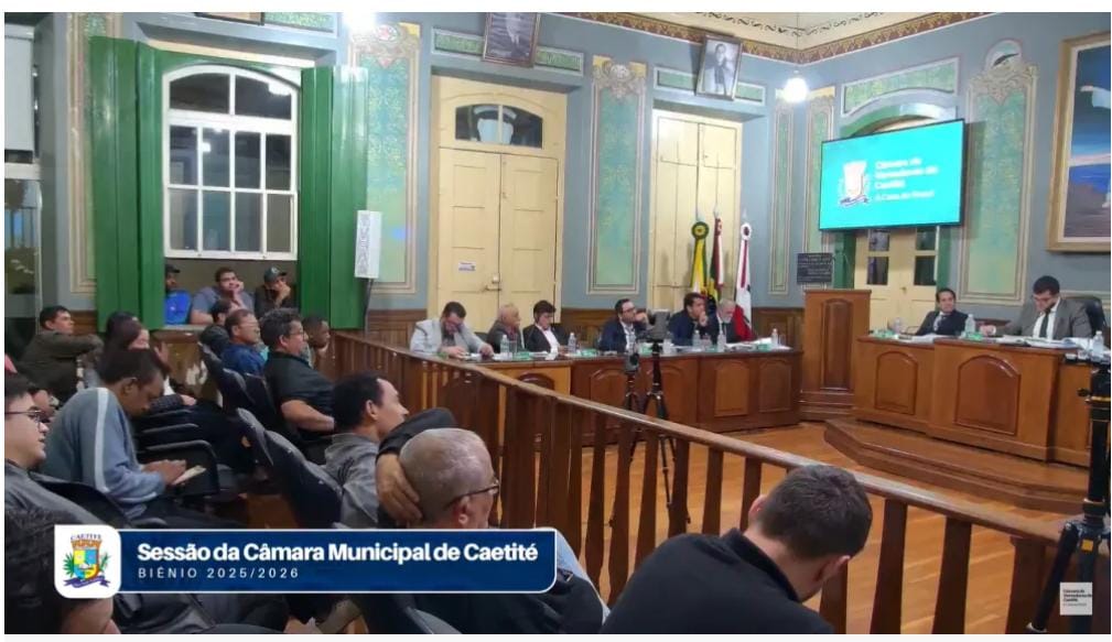 Câmara de Caetité realiza sessão ordinária nesta quinta (22)
