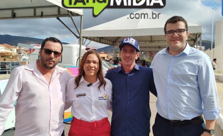 Vereadores de Caetité se reúnem com Secretária de Saúde do Estado para debater situação da UNACON