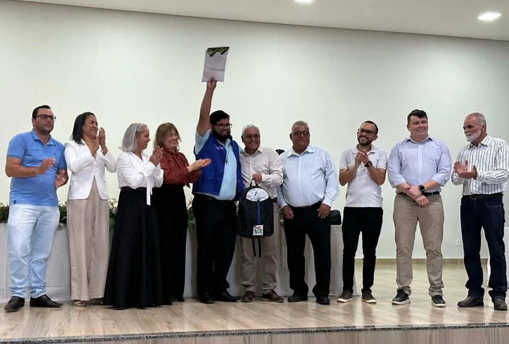 Vereadores participam da posse de novos agentes comunitários de saúde em Caetité