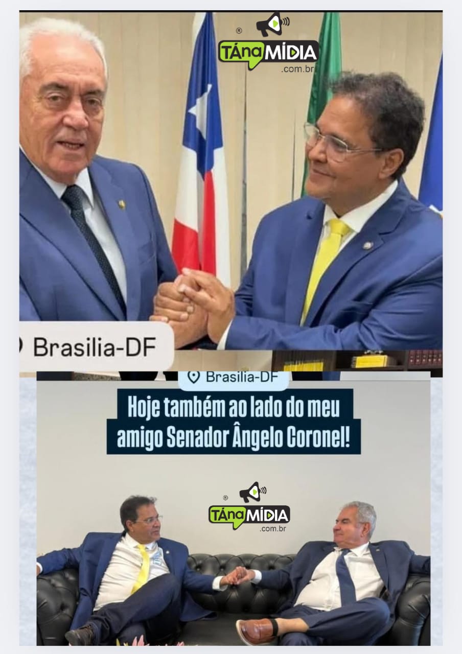 PREFEITO DE BOM JESUS DA LAPA EURES RIBEIRO CUMPRE AGENDA EM BRASÍLIA NOS GABINETES DOS SENADORES OTTO ALENCAR E ÂNGELO CORONEL.