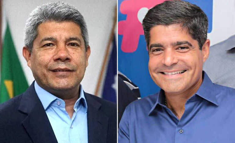 ACM NETO E JERONIMO EMPATADOS PARA GOBERNO DA BAHIA DIZ PESQUISA
