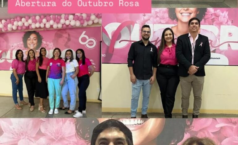 FUNDAÇÃO HOSPITALAR SENHORA SANTANA REALIZA PALESTRA ESPECIAL COM DRA KARINA VILASBOAS EM ABERTURA DA CAMPANHA OUTUBRO ROSA