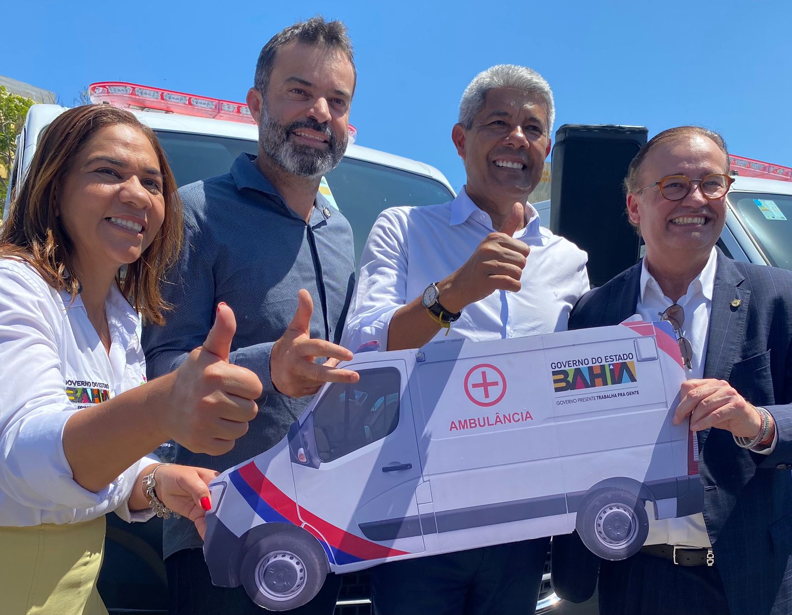 Saúde Reforçada: Brejões ganha ambulância nova com emenda do Deputado Felipe Duarte